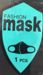 MASK FASHION BK WASHABLE *NS* NON-MEDICAL